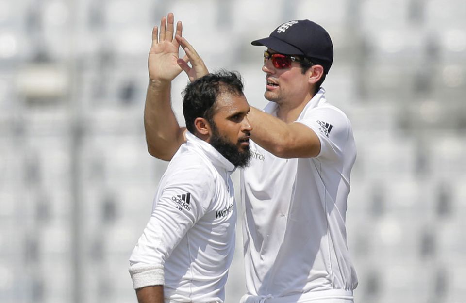 Adil Rashid finished with four wickets as Bangladesh were all out for 296