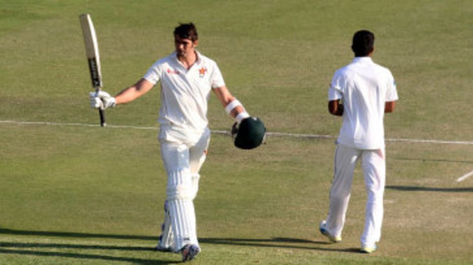 Graeme Cremer recorded a maiden Test century