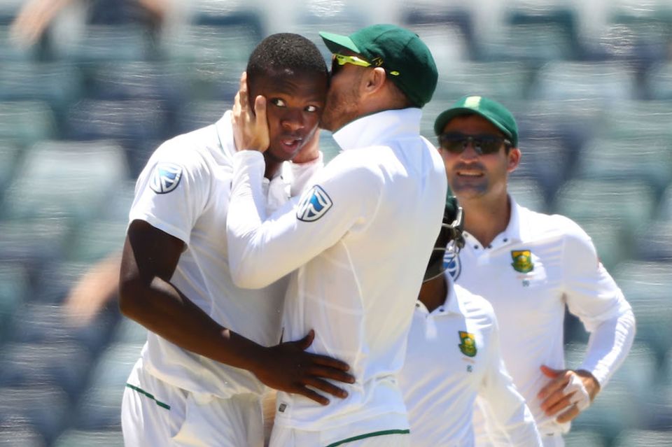 Faf du Plessis was brimming with love by the end of the year