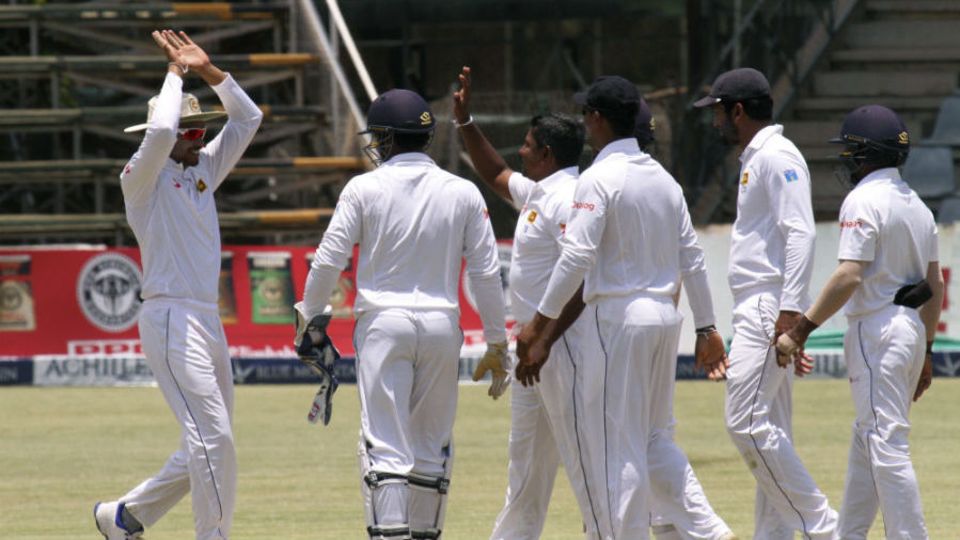 Rangana Herath became the first bowler to take 50 wickets in 2016