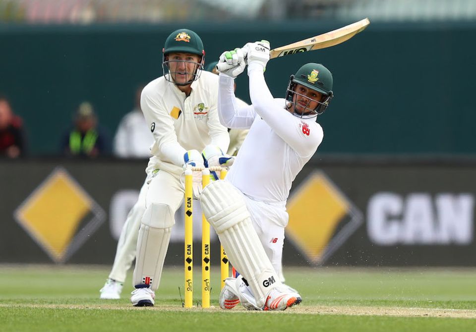 Quinton de Kock went after the Australian bowlers with vigour