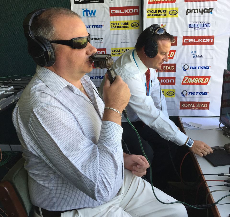 Du Plessis is able judge where the ball was hit by using the sounds of the contact between bat and ball, and the calls of the batsmen, the fielders and the crowd