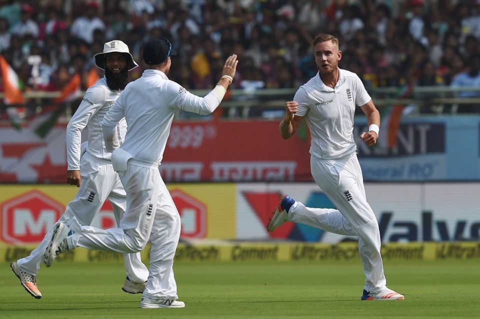 The results of the scan on Stuart Broad's right foot is unlikely to be known before Saturday