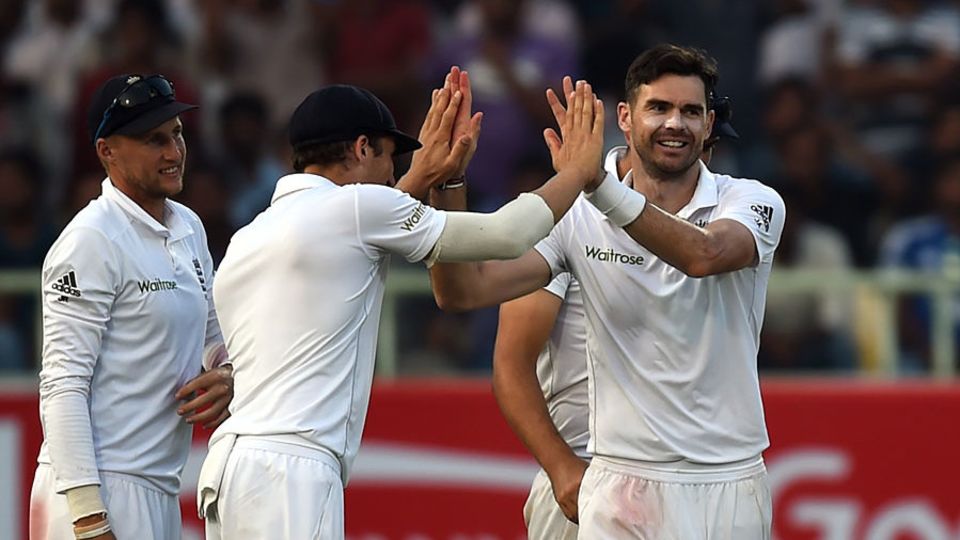 James Anderson was not among the candidates for the Test captaincy, which went to Joe Root