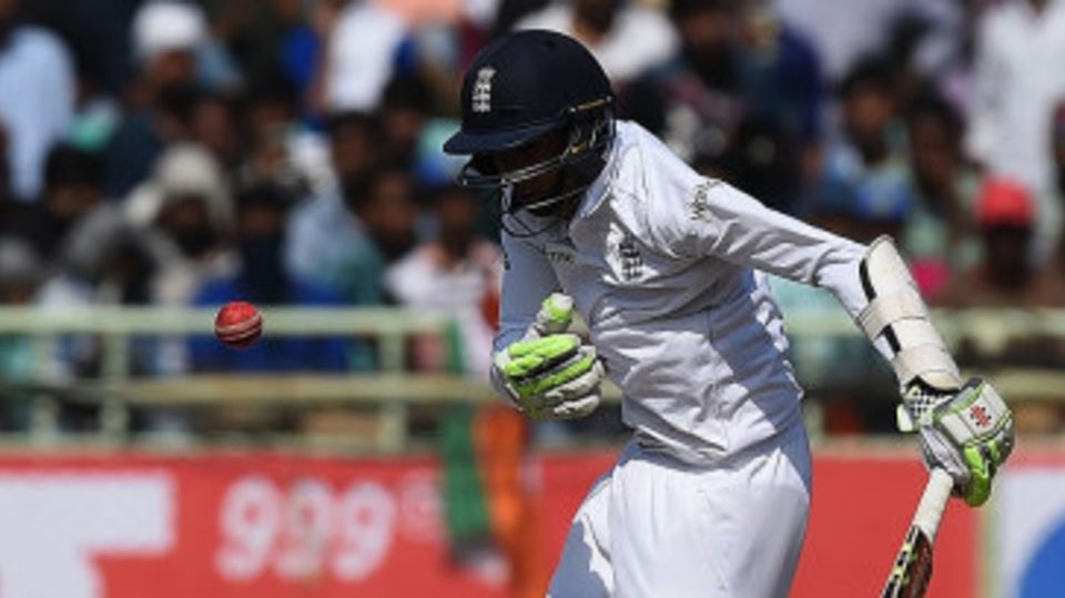 Haseeb Hameed takes one on the body