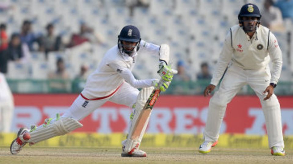 Haseeb Hameed plays well forward