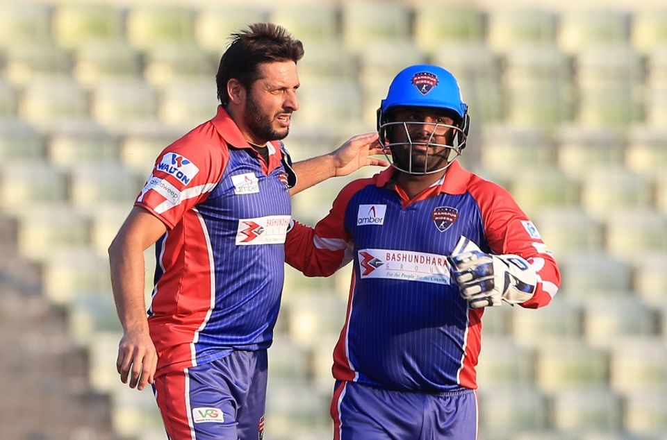 Shahid Afridi and Mohammad Shahzad stood out with their individual performances
