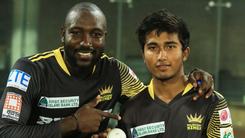 Seventeen-year old Afif Hossain took five wickets on his T20 debut