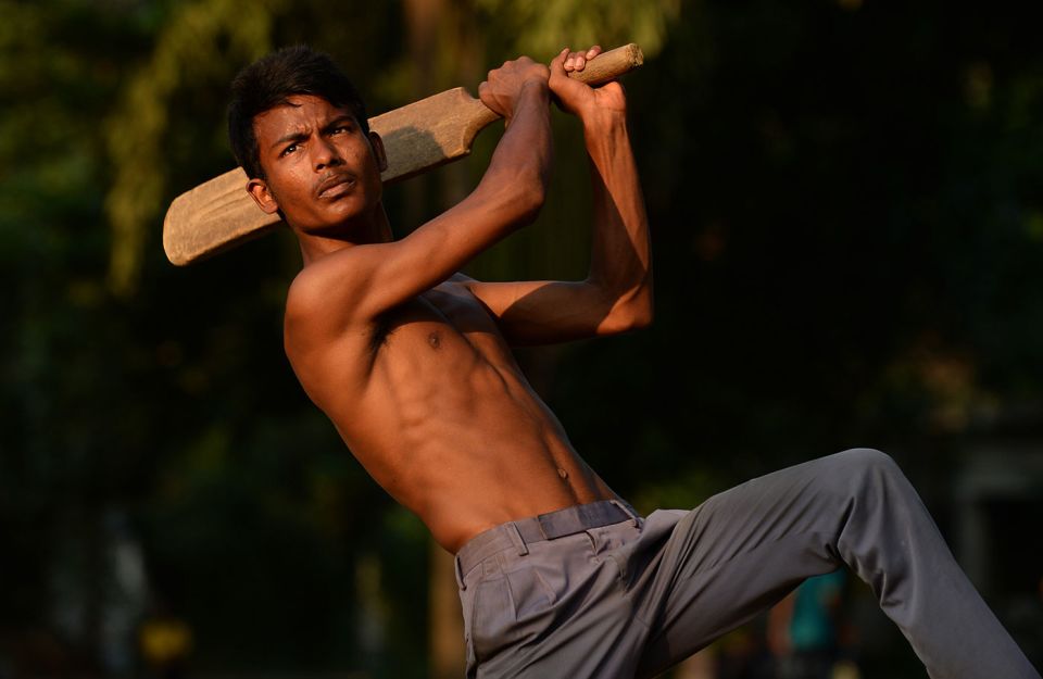 Sixteen-year-old Juwel Khan proves a threat to park goers in Dhaka