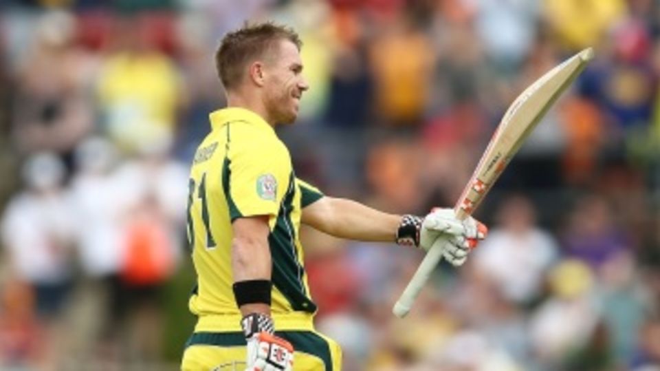 David Warner struck his sixth ODI ton of the year