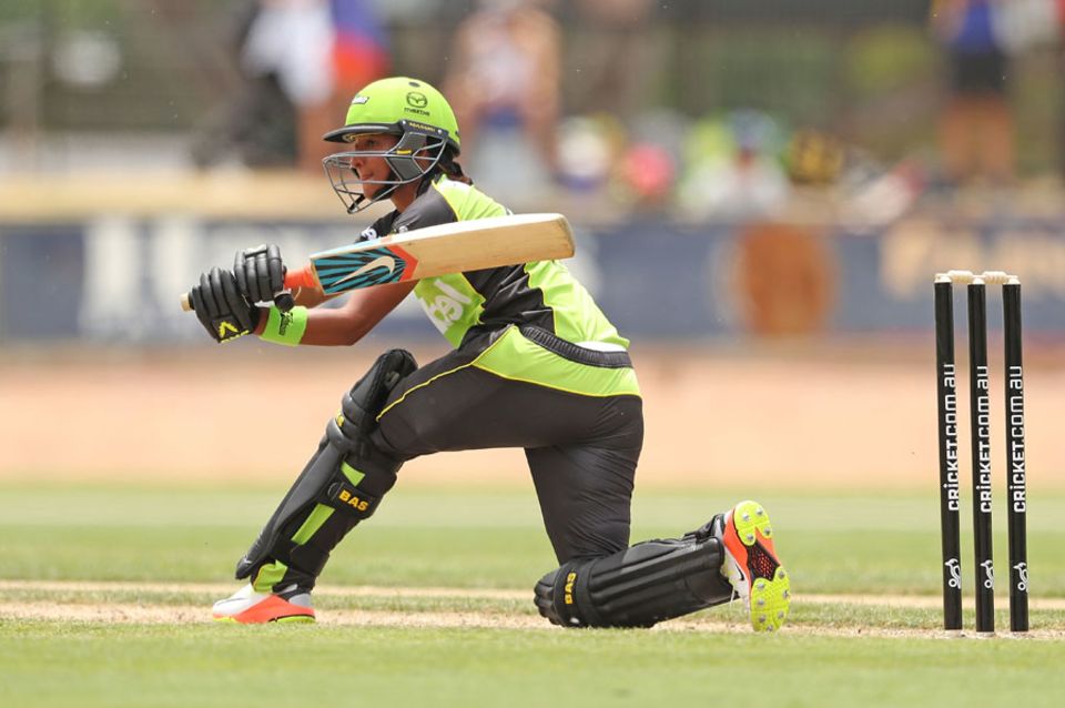 Batting for Sydney Thunder? Not a problem. Adjusting to the accents? Far trickier