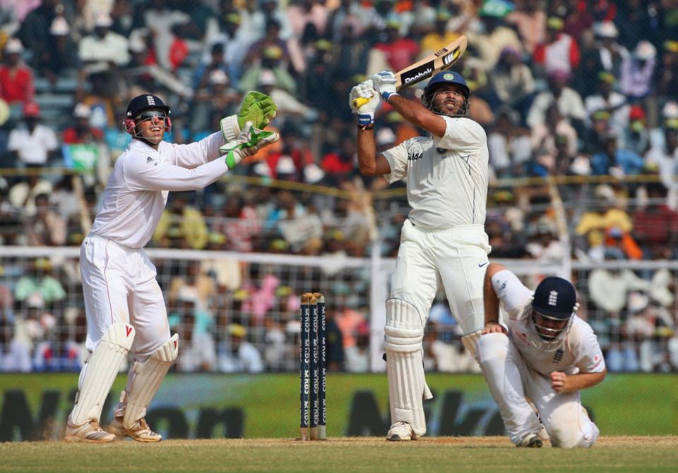 After a nervous start, Yuvraj Singh started to hit them hard