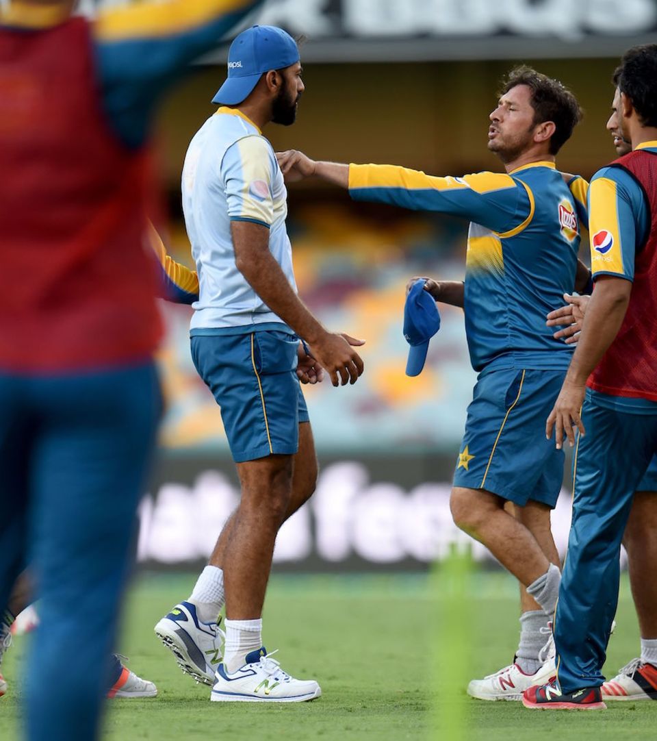 Wahab Riaz and Yasir Shah were involved in an altercation
