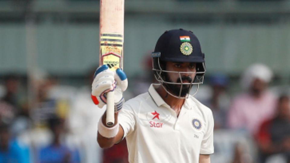 KL Rahul brought up his half-century off 96 balls