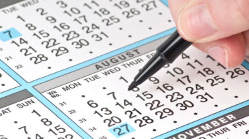 A calendar