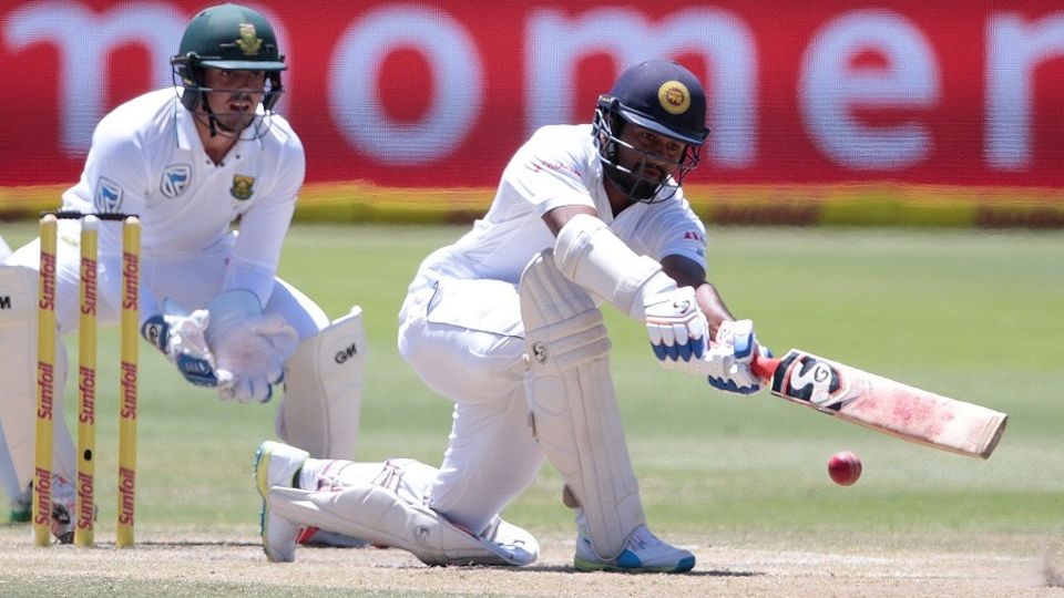 He made a fifty in the final innings of the series, but Dimuth Karunaratne's place could be up for grabs