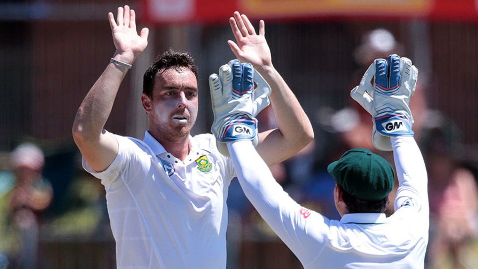 Faf du Plessis heaped praised on his trio of pace bowlers after the 206-run victory