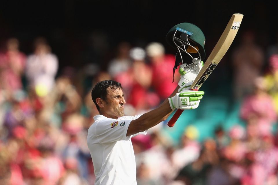 Younis Khan became the first player to score centuries in all 11 nations that have hosted Tests