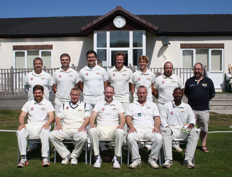 Taibu with his Hightown St Mary's team-mates