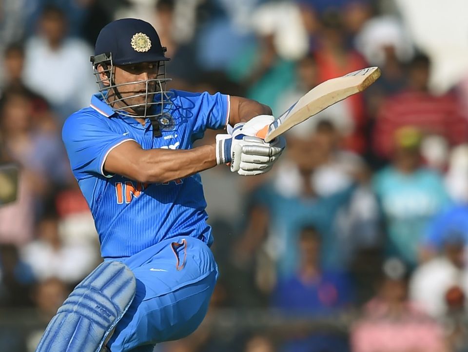 MS Dhoni gave the packed Mumbai crowd what they wanted with a 40-ball 68