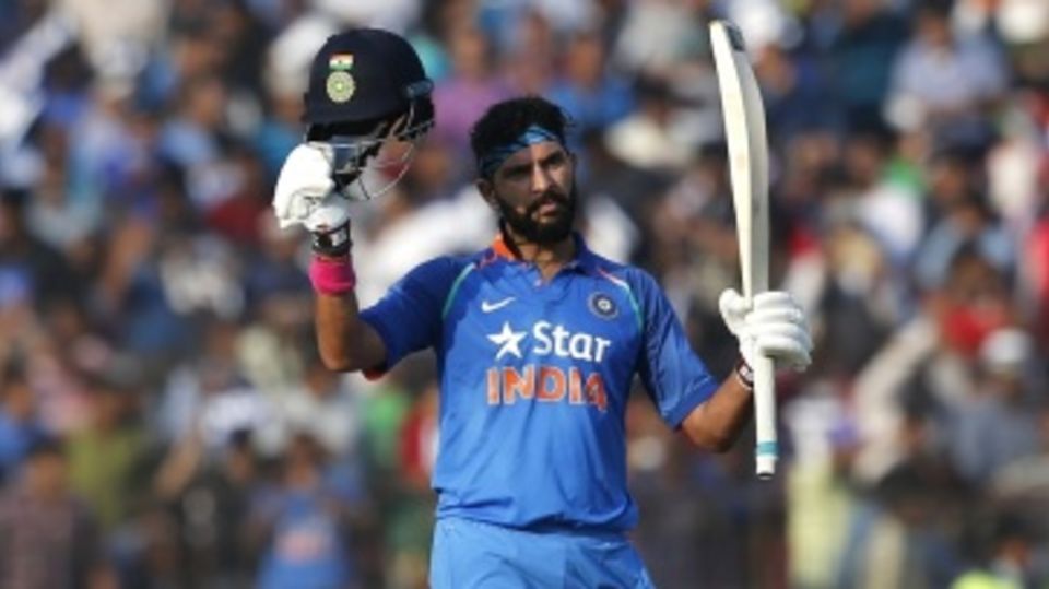 Yuvraj Singh struck 150 runs in 127 balls