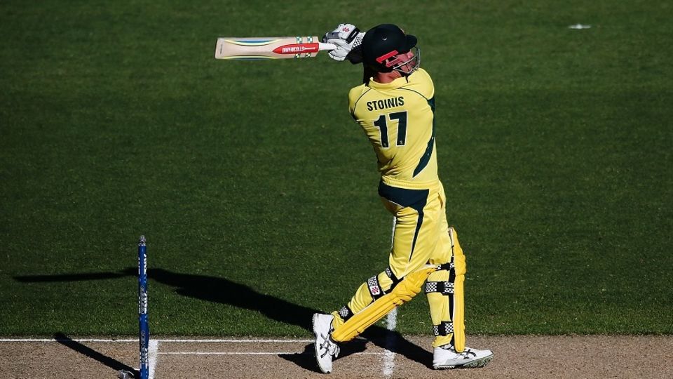 Marcus Stoinis nearly pulled off a miracle against New Zealand in 2017