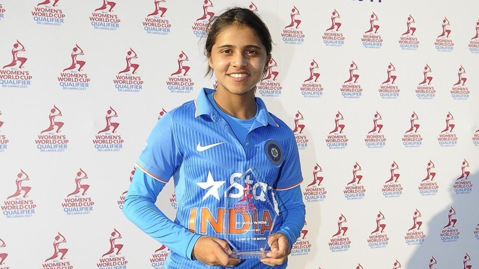 Vaidya was the player of the match in just her second ODI, against Sri Lanka in 2017, in which she scored 89