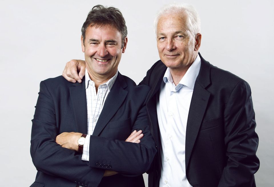 Gower (right): "Nostalgia and cricket go hand in hand. Hence the show"