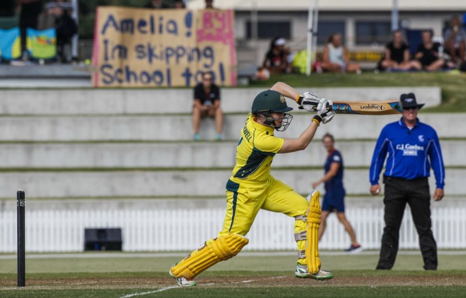 Alex Blackwell struck 65 to steer Australia's chase of 254