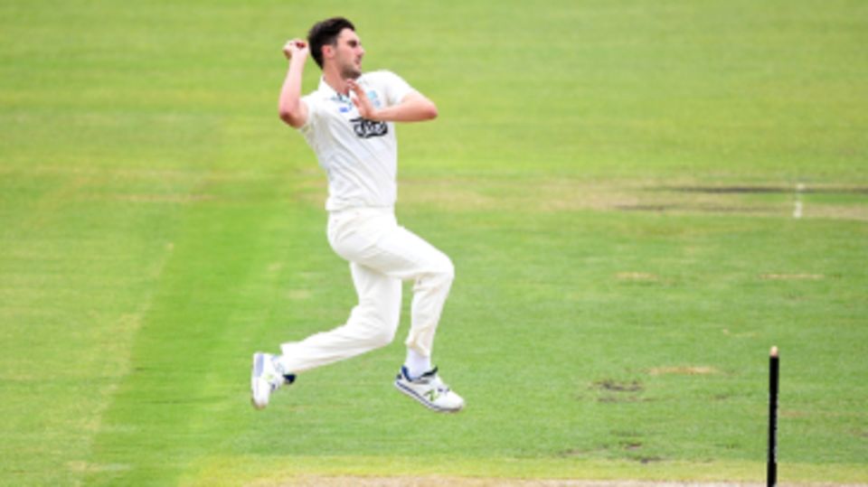 Pat Cummins hits his delivery stride