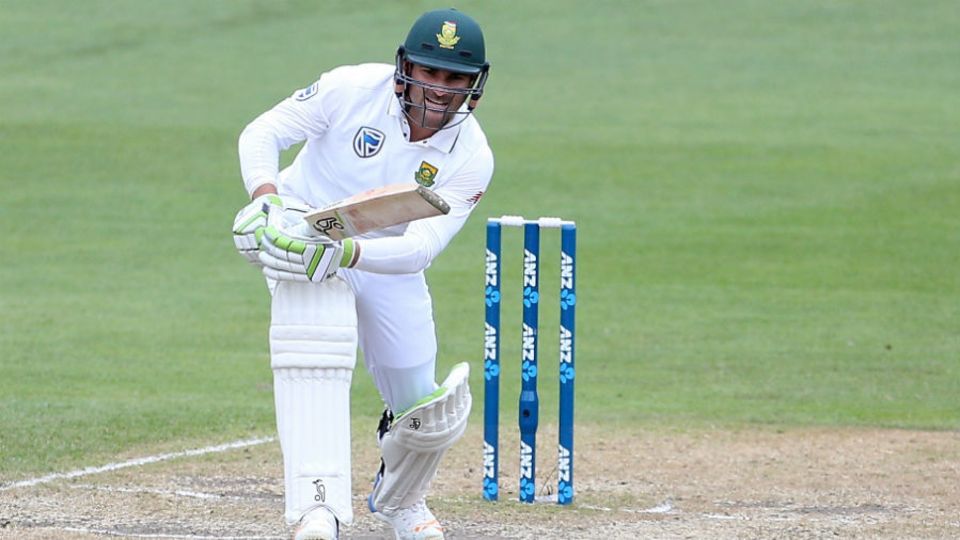 Dean Elgar's gritty resistance held up Middlesex