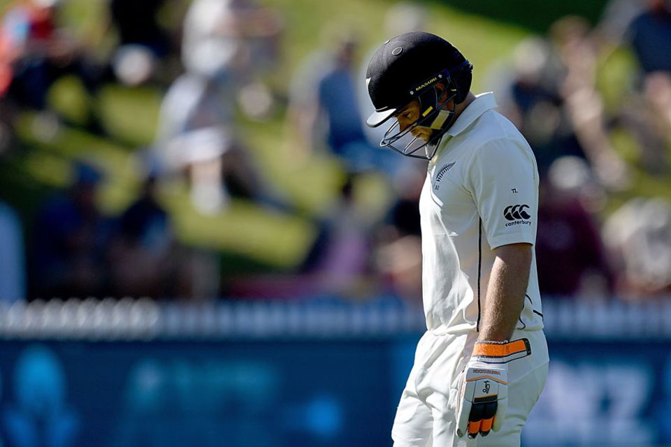 Tom Latham's poor form spilled into the Tests from the ODIs