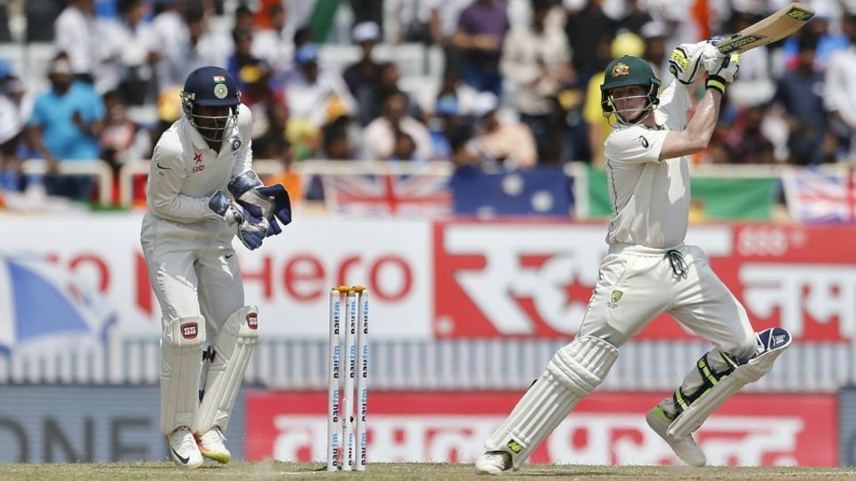 Steven Smith recorded the highest score by an Australian captain in India
