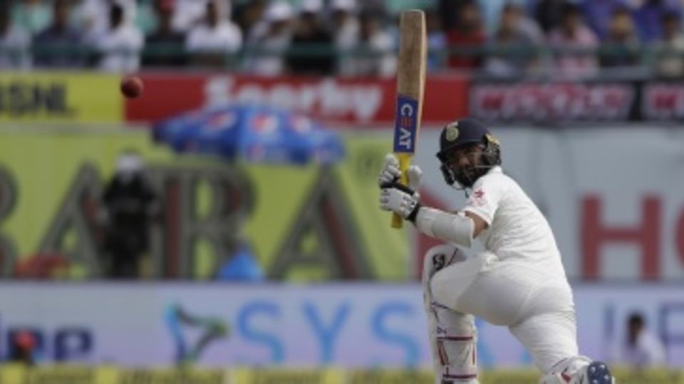 Ajinkya Rahane was in an aggressive mood