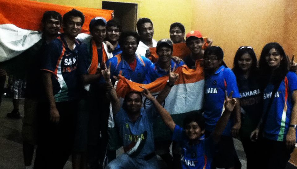 At the 2011 World Cup