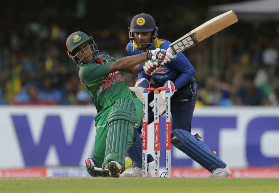 Mehedi Hasan brought up his maiden ODI fifty but Bangladesh had too much left to do