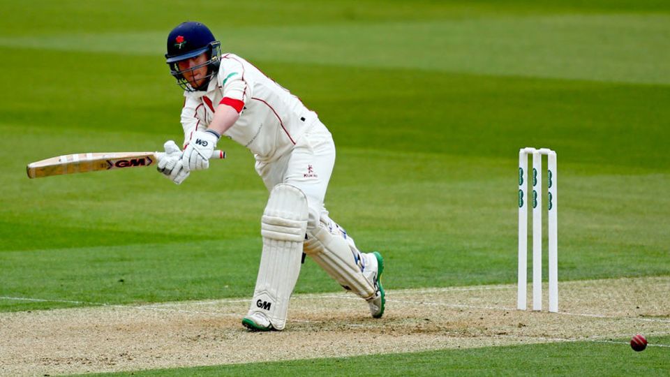 Alex Davies lifted Lancashire's hopes