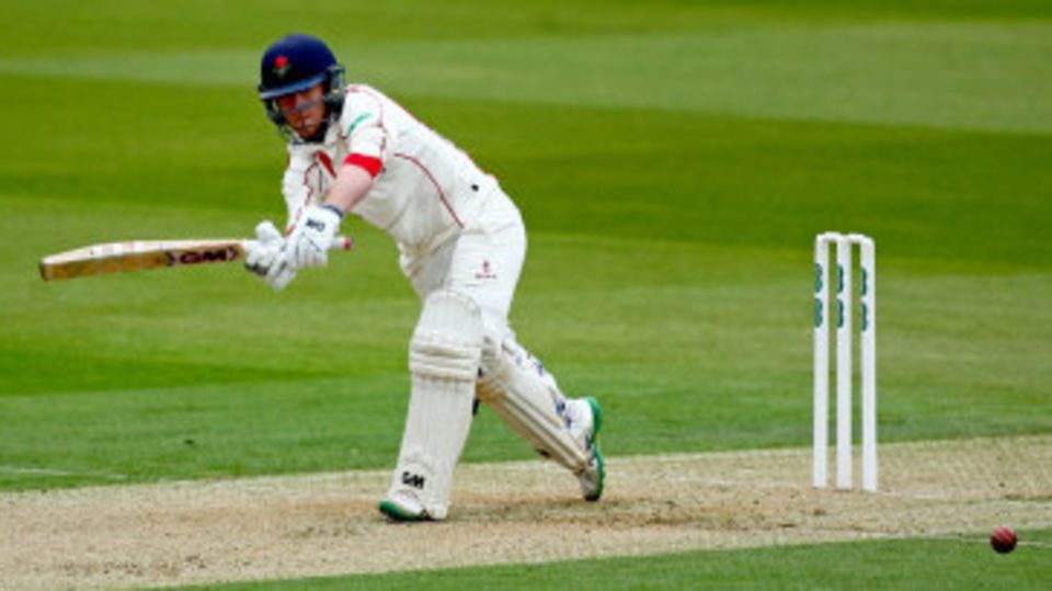 Alex Davies clips off his legs