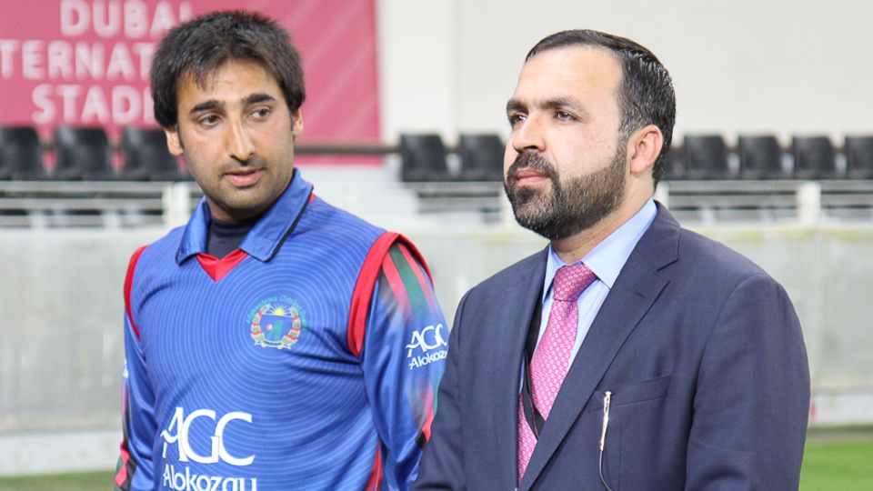 ACB chairman Atif Mashal (right) has said the mass restructuring of the board's staff was a necessary step towards board reforms