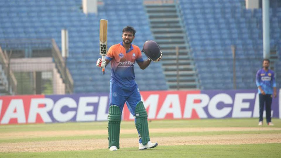 Junaid Siddique's 112-ball 114 was not enough for Brothers Union