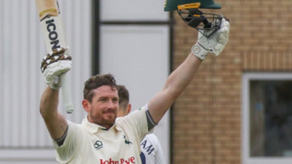 Riki Wessels made a maiden first-class double-hundred