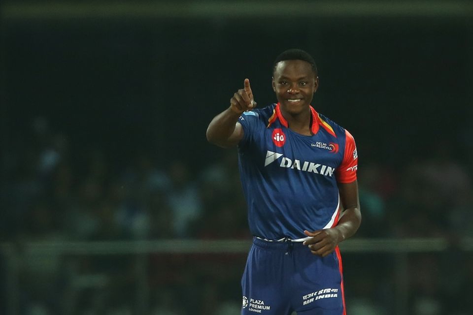 Kagiso Rabada, GMR's man in Delhi and Jo'burg. Brand continuity across tournaments and countries benefits from common personnel