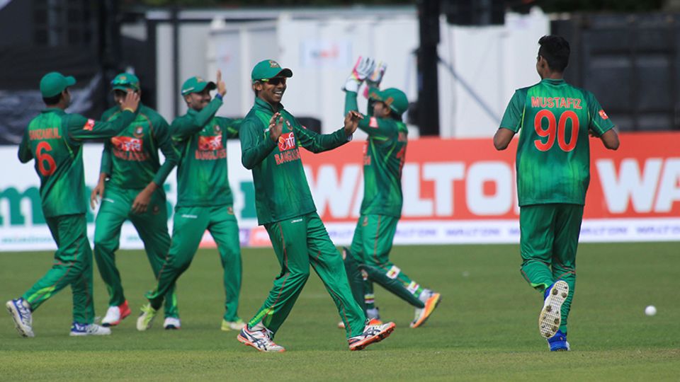 Mustafizur Rahman sliced through Ireland's middle order