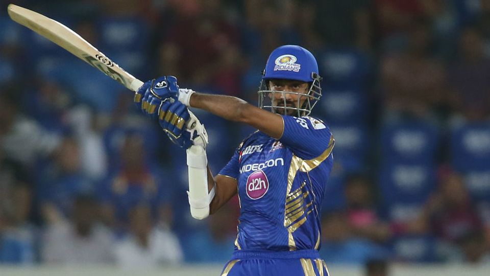 Krunal Pandya provided the late lift for Mumbai Indians in the 2017 final