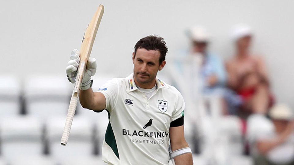 Daryl Mitchell has put Worcestershire in a strong position