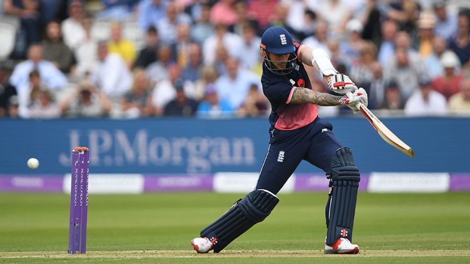 Driving without due care and attention? England's top order fed the slip cordon