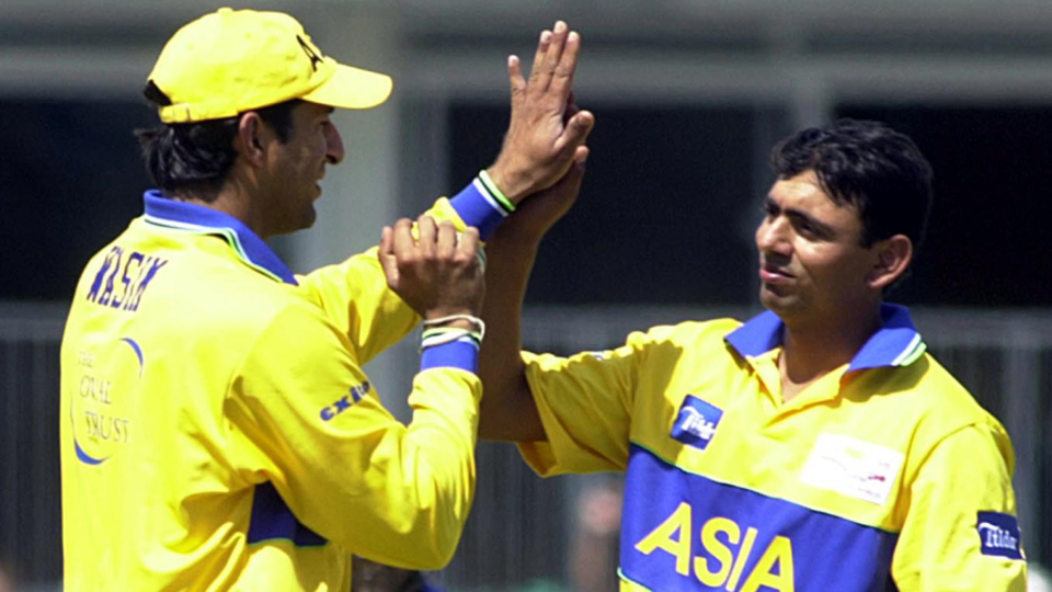 Wasim Akram and Saqlain Mushtaq have taken three hat-tricks each in List A cricket