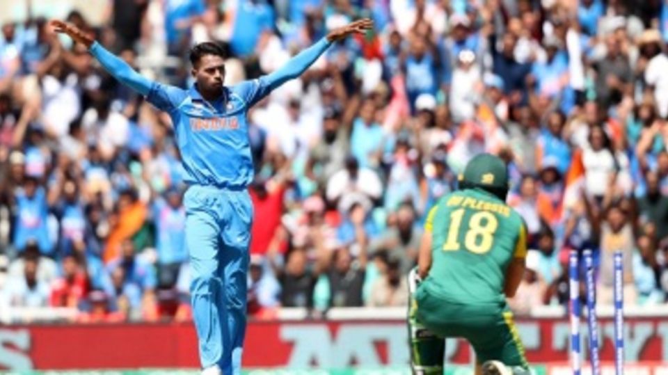 Hardik Pandya was too good for Faf du Plessis