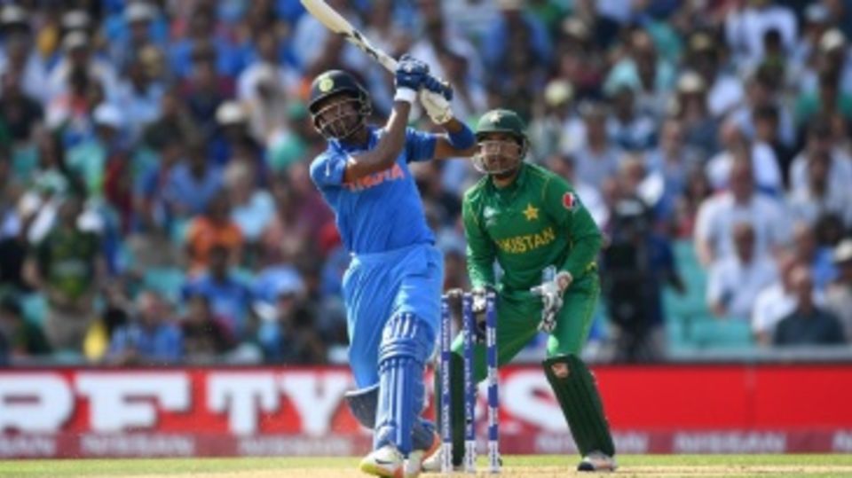 Hardik Pandya launched some monster sixes during his blinder