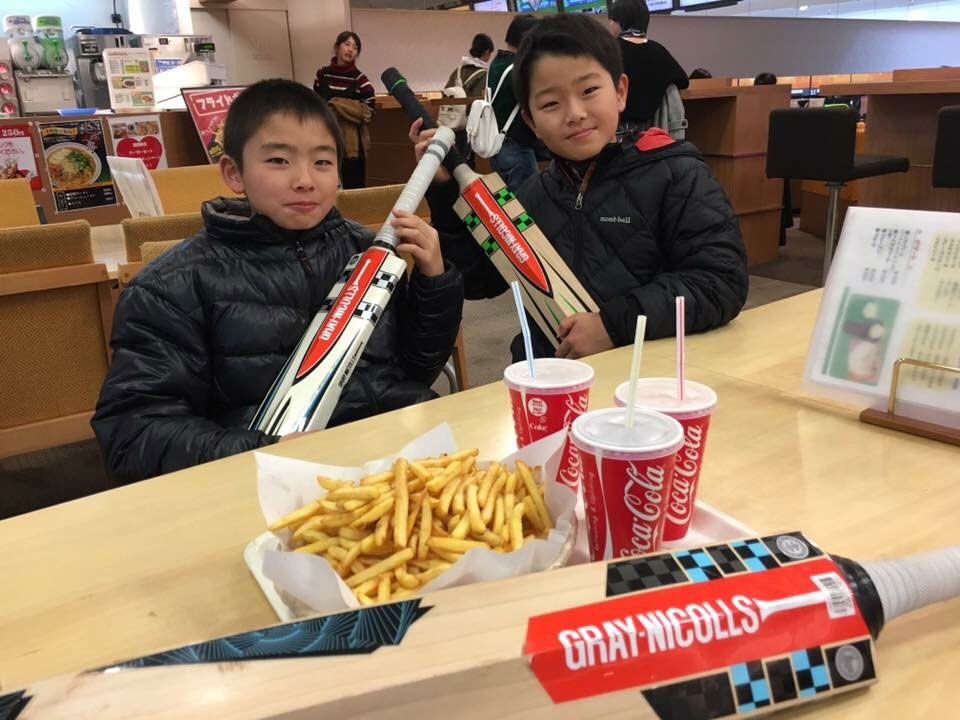 Next gen: Kosuke (left) and Naoki Okamoto